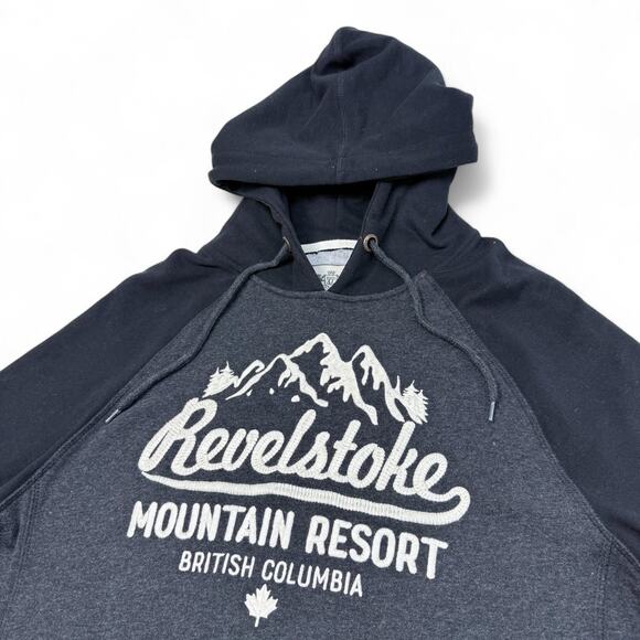 Campus Crew Revelstoke Mountain Resort Hoodie Mens Small Pullover Canada - Picture 3 of 10